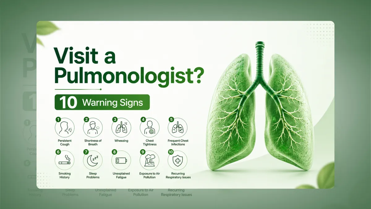 When Should You Visit a Pulmonologist? 10 Warning Signs You Shouldn't Ignore