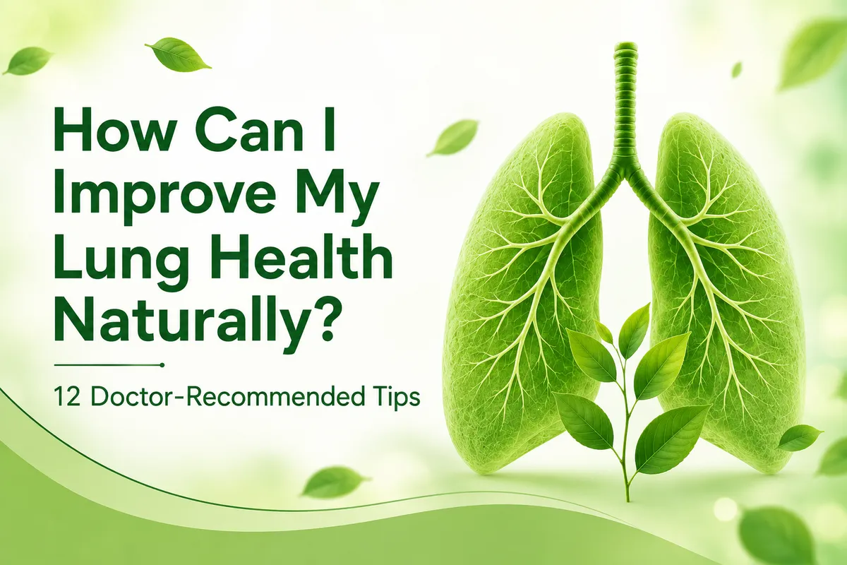 How Can I Improve My Lung Health Naturally? 12 Doctor-Recommended Tips