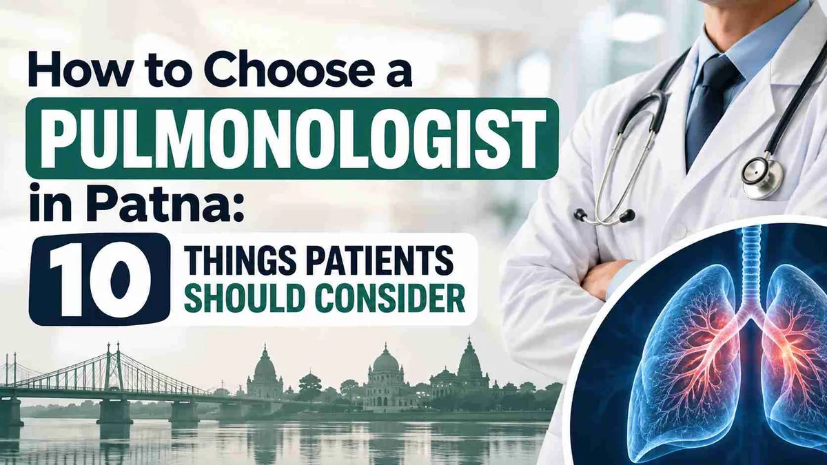 How to Choose a Pulmonologist in Patna: 10 Things Patients Should Consider